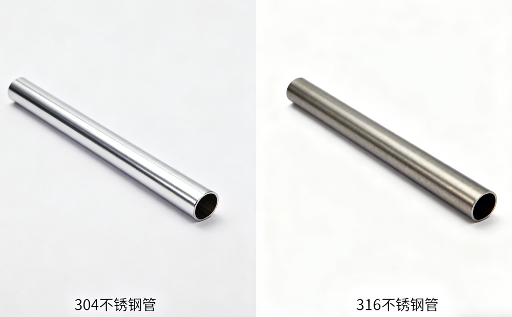 304和316不銹鋼管對比